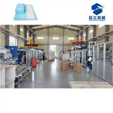 Máquina de fabricación de almohadillas inferiores desechables